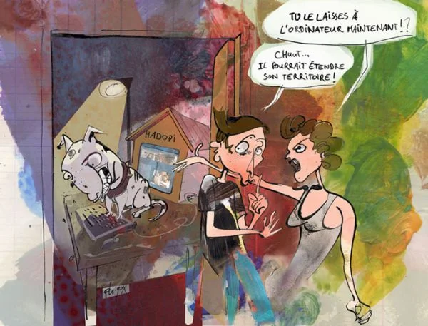 Lire la suite à propos de l’article [ Illus actu ] HADOPI – seconde sommation