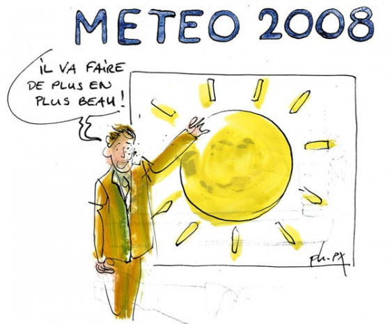 Lire la suite à propos de l’article [ Illus actu ] Météo 2008 : Vas-y toi, fais en des vœux…
