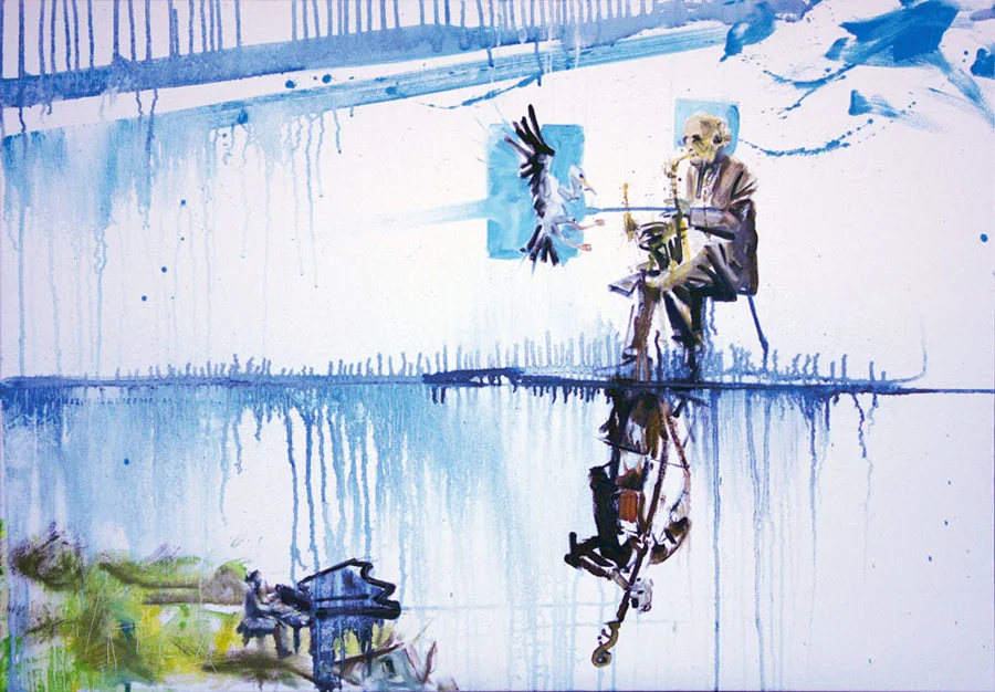 Toile Herb Geller Trio