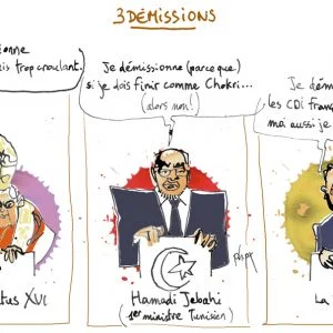 [ Illus actu ] 3 Démissions