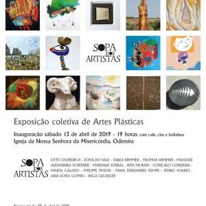 Exposition collective des arts plastiques à Odemira
