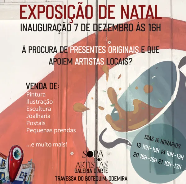 Lire la suite à propos de l’article Exposition de Noël de la « Sopa dos Artistas »