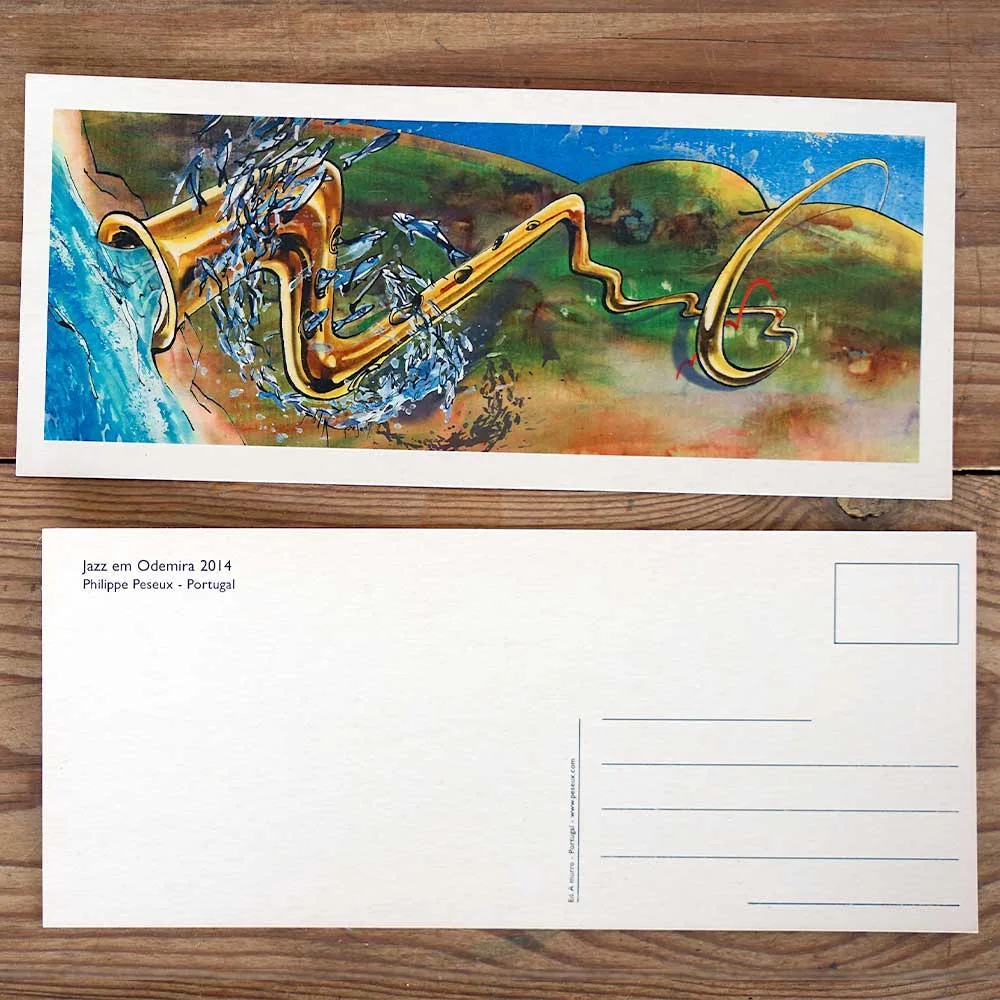Carte postale Jazz 2014