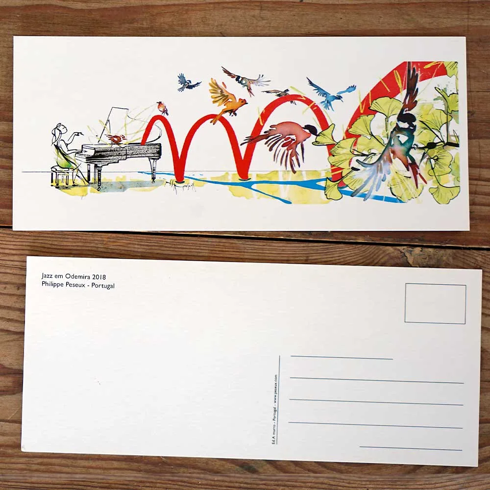 Carte postale Jazz 2018